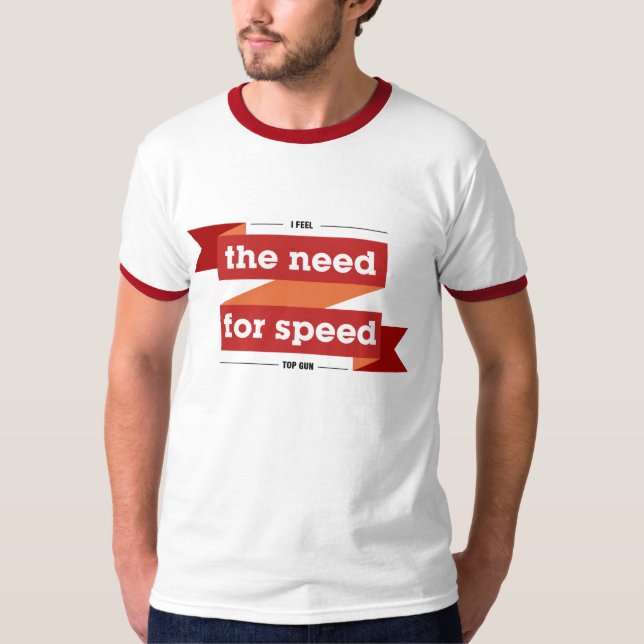 T-shirt pièce en t supérieure d'arme à feu (Devant)