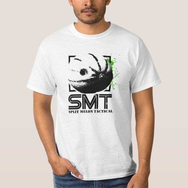 T-shirt Pièce en t tactique de melon fendu (Devant)
