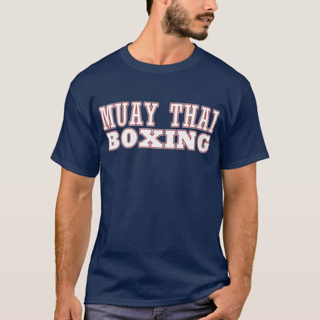 T-shirt Pièce en t thaïlandaise de boxe de Muay (Devant)