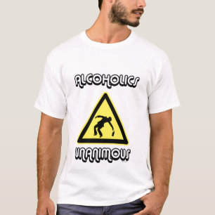 T-SHIRT PIÈCE EN T UNANIME D'ALCOOLIQUES