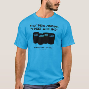 T-shirt Pièce en t unisexe "d'Adeline douce" (Teal)
