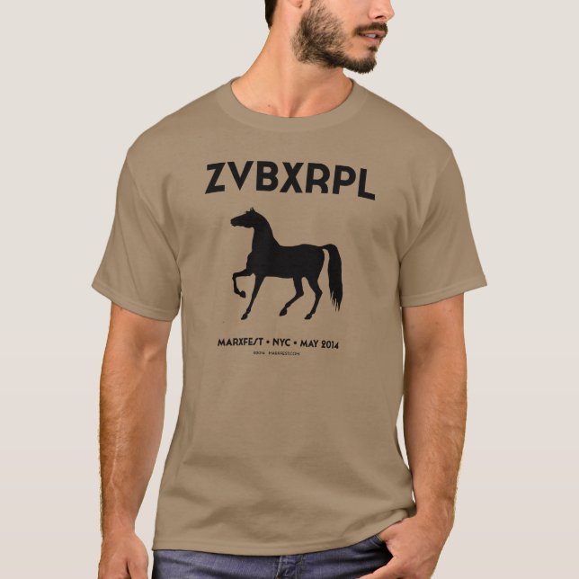 T-shirt Pièce en t unisexe de ZVBXRPL (caillou) (Devant)