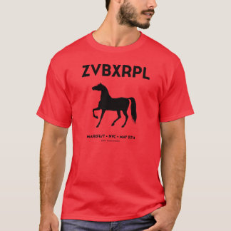 T-shirt Pièce en t unisexe de ZVBXRPL (rouge)