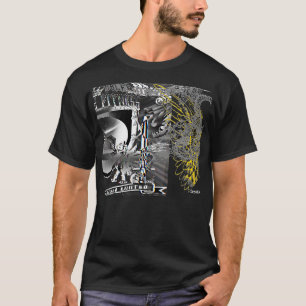 T-shirt Pièce en t virtuelle d'Ablebodz Wrapround