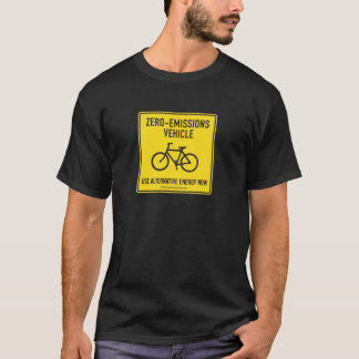 T-shirt Pièce en t zéro d'émissions