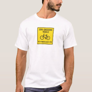 T-shirt Pièce en t zéro d'émissions, organique