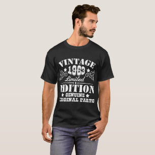 T-shirt pièce originale véritable d'édition limitée du cru