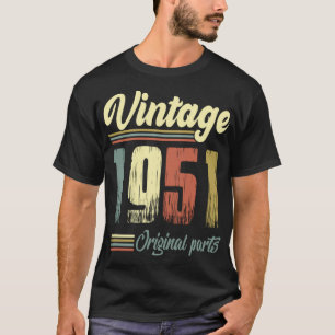 T-shirt Pièces d'origine Vintage 1951 Vintage 1951