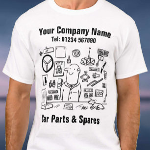 T-shirt Pièces et pièces détachées