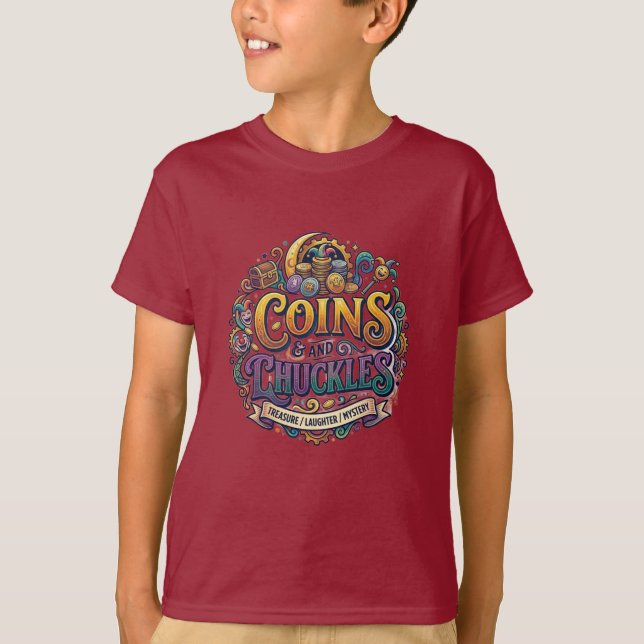 T-shirt Pièces et Rires (Devant)