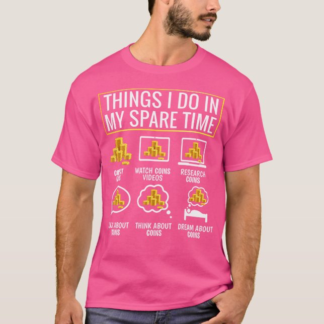 T-shirt Pièces que je fais dans mon temps libre Collection (Devant)