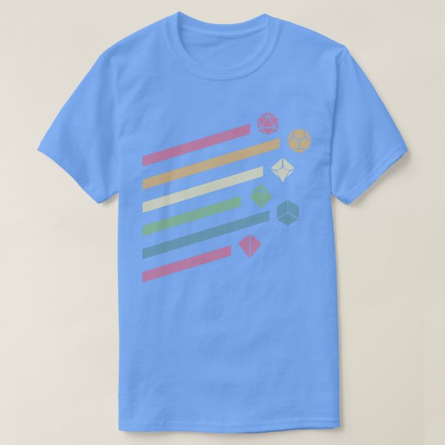 T-shirt Pièces volantes rétro (Design devant)
