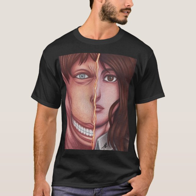 T-shirt Pieck Finger - Chariot Titan (Devant)