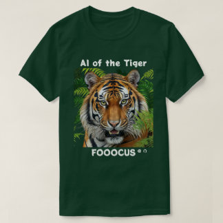 T-shirt Pied de page - AI du tigre v2