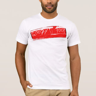 T-shirt Pied maladroit de planche de surf de surf surfant
