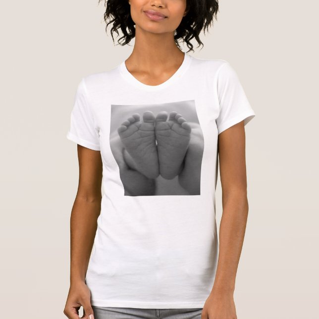 T-shirt Pieds bébé (Devant)