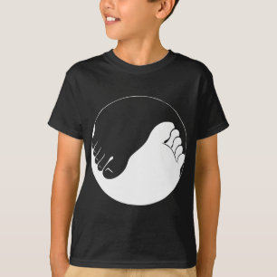 T-shirt Pieds de Yin Yang