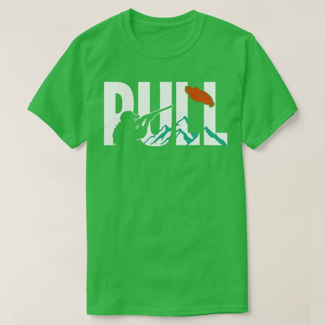 T-shirt Piège tir Clay Pigeon Shooter (Design devant)