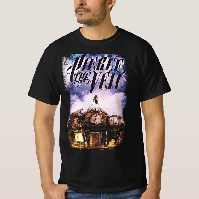 T-shirt Pierce Le Voile Collide avec le Ciel (Devant)