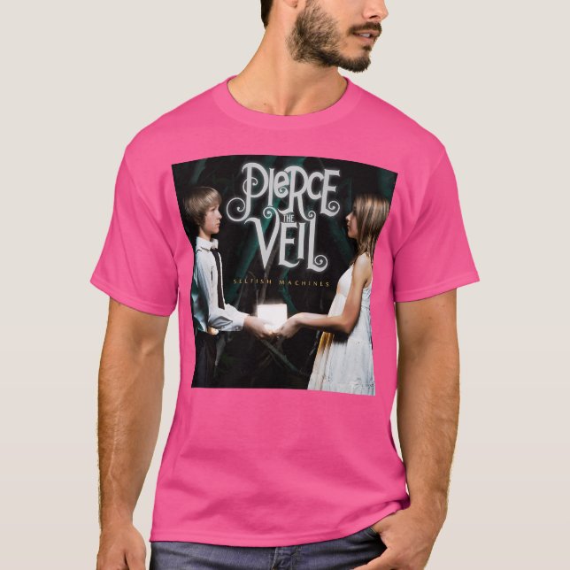 T-shirt Pierce Les Voiles Éselfish Machines (Devant)