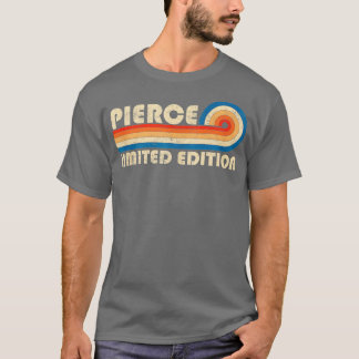 T-shirt PIERCE Name Personalized Funny Retro Vintage Birth