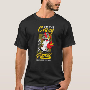 T-shirt Piercer Corps Arme Dermal Piercing Implants Citati