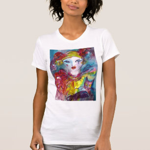 T-shirt PIERO AVEC le CAT/masques vénitiens de mascarade