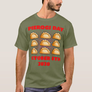 T-shirt Pierogi Day 8 Octobre 202022 Pour Hommes Polonais
