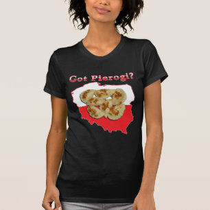 T-shirt Pierogi obtenu carte polonaise