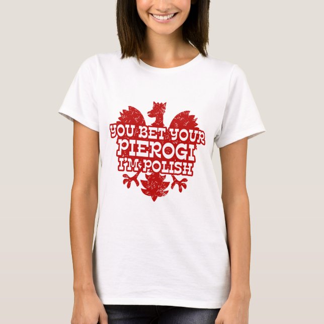 T-shirt Pierogi polonais (Devant)