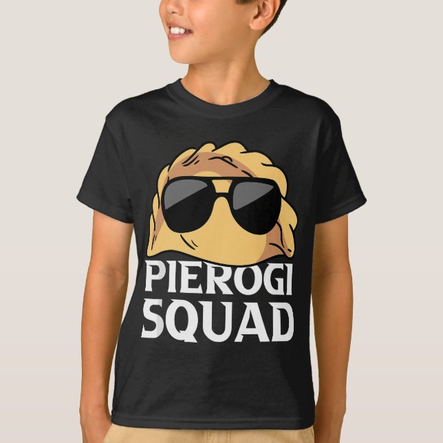 T-shirt Pierogi Squad Polish Food Poland Funny (Devant)