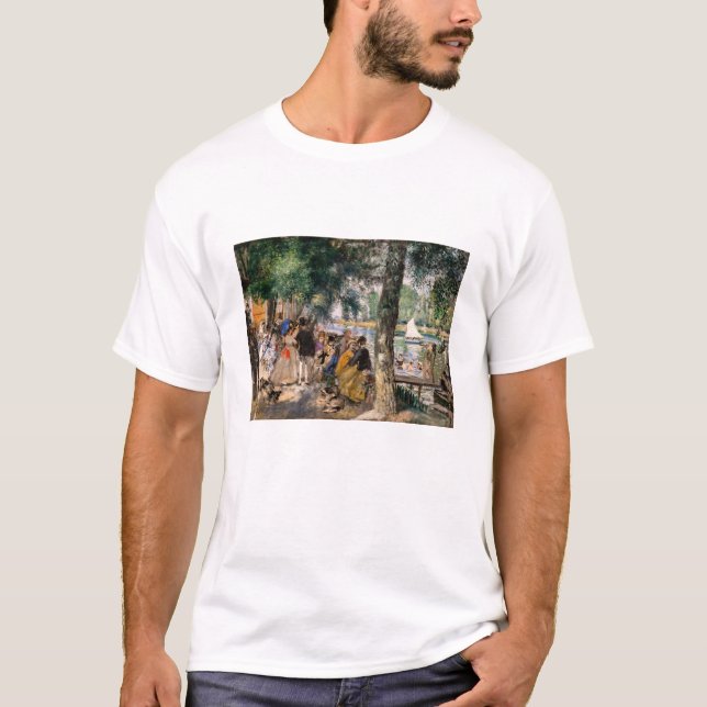 T-shirt Pierre-Auguste Renoir - Baignade sur la Seine (Devant)
