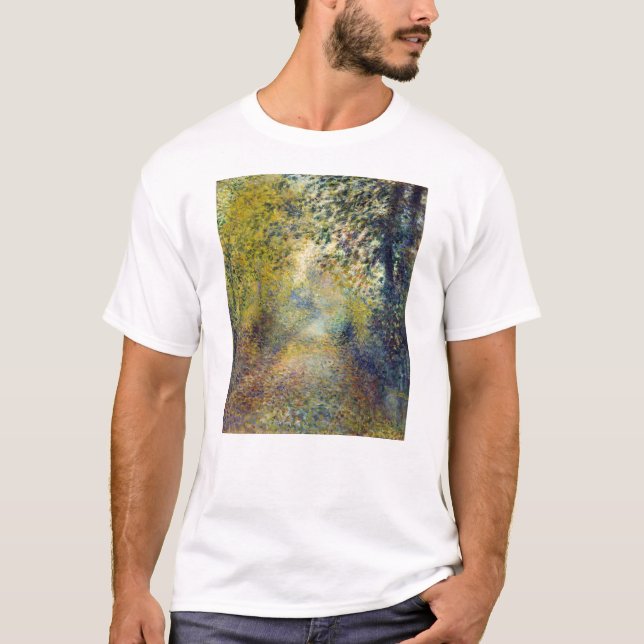 T-shirt Pierre-Auguste Renoir - Dans les bois (Devant)