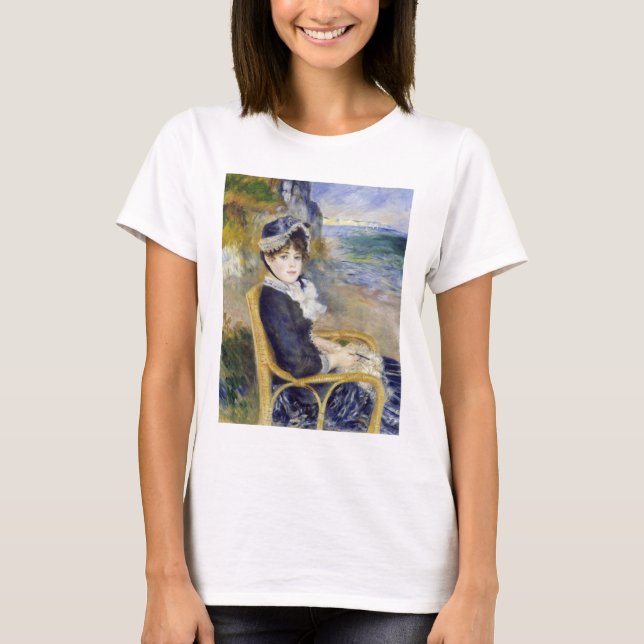 T-shirt Pierre-Auguste Renoir - En bord de mer (Devant)