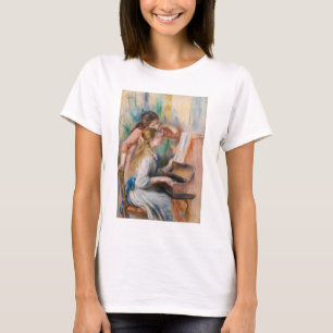 T-shirt Pierre Auguste Renoir - Jeunes filles au piano