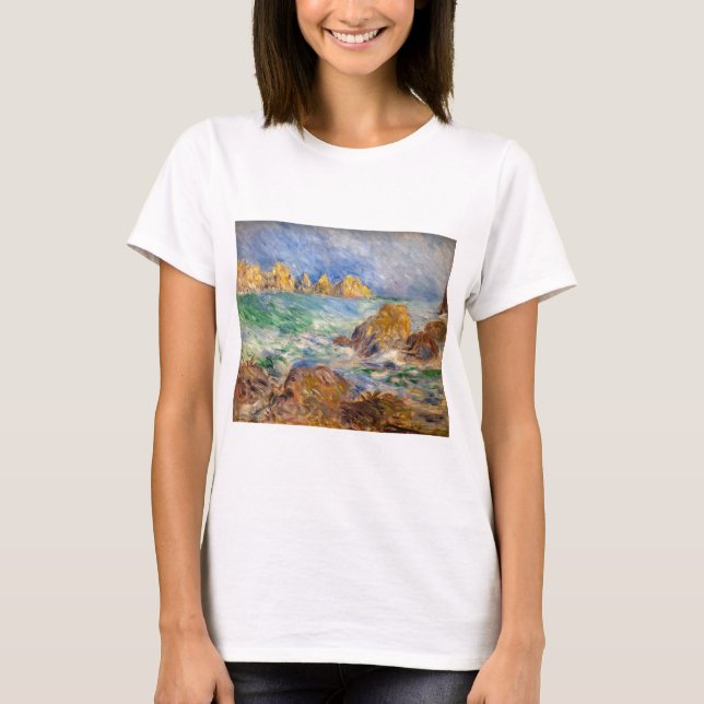 T-shirt Pierre-Auguste Renoir - Marine, Guernesey (Devant)