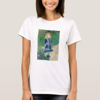 Pierre-Auguste Renoir - Une fille avec une canne d