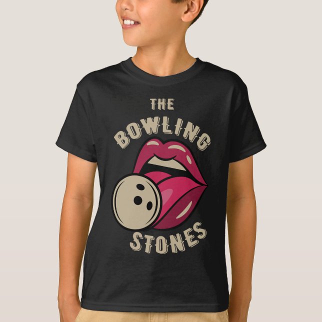 T-shirt Pierre de bowling de jeu de mots drôle  (Devant)