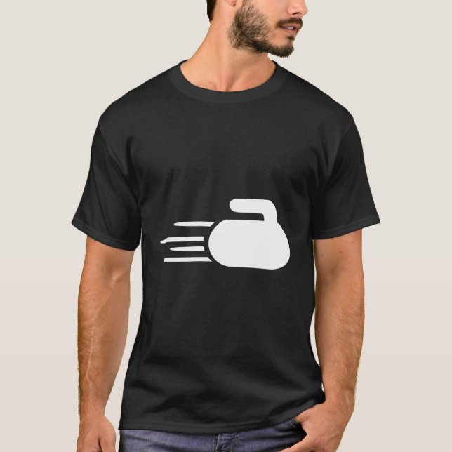 T-shirt Pierre de curling (Devant)