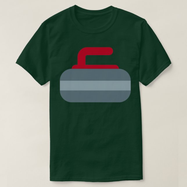T-shirt Pierre de curling 12 (Design devant)