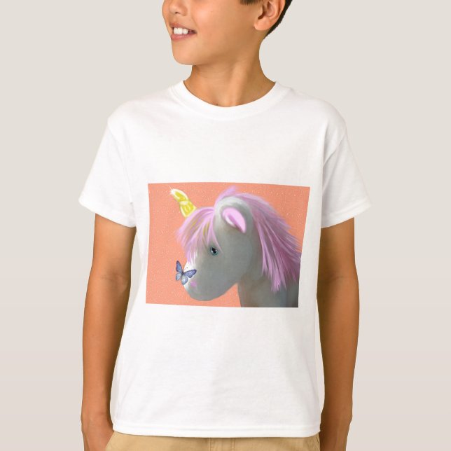 T-shirt Pierre de la lune la licorne (Devant)