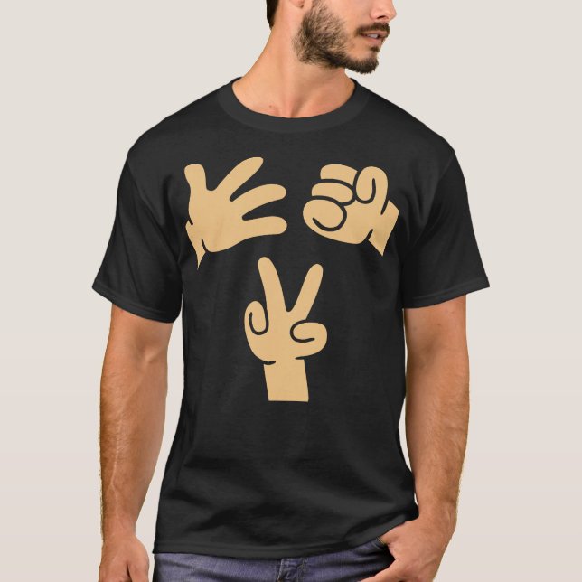 T-shirt Pierre Feuille Ciseaux S2 (103) (Devant)