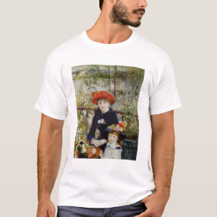 T-shirt Pierre Renoir Deux Soeurs, ou sur la terrasse