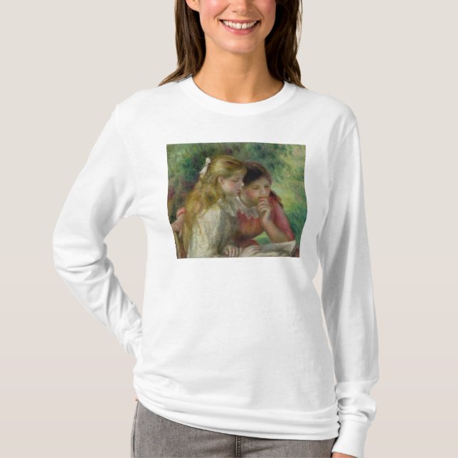 T-shirt Pierre un Renoir | la lecture (Devant)