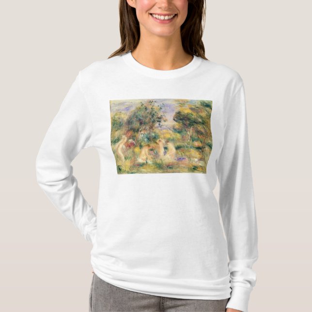 T-shirt Pierre un Renoir | les baigneurs (Devant)