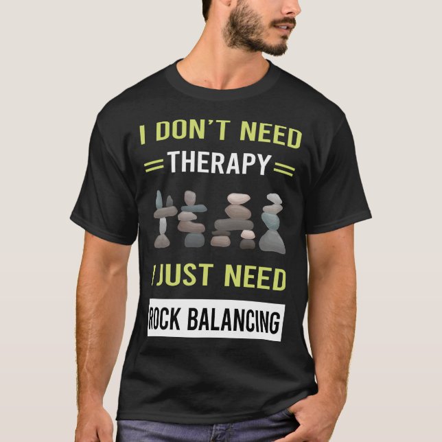 T-shirt Pierres de pierre à balancier rocher équilibre de  (Devant)