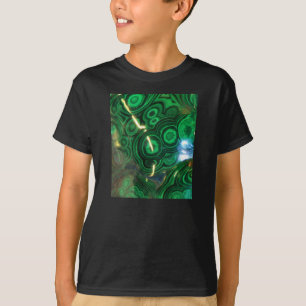 T-shirt Pierres Grandes Vertes