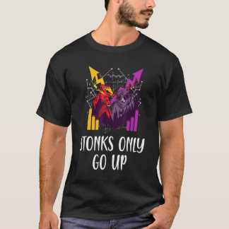 T-shirt Pierres Ne Montent Qu'À La Lune Wallstreet