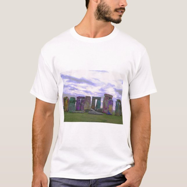 T-shirt Pierres psychédéliques (Devant)