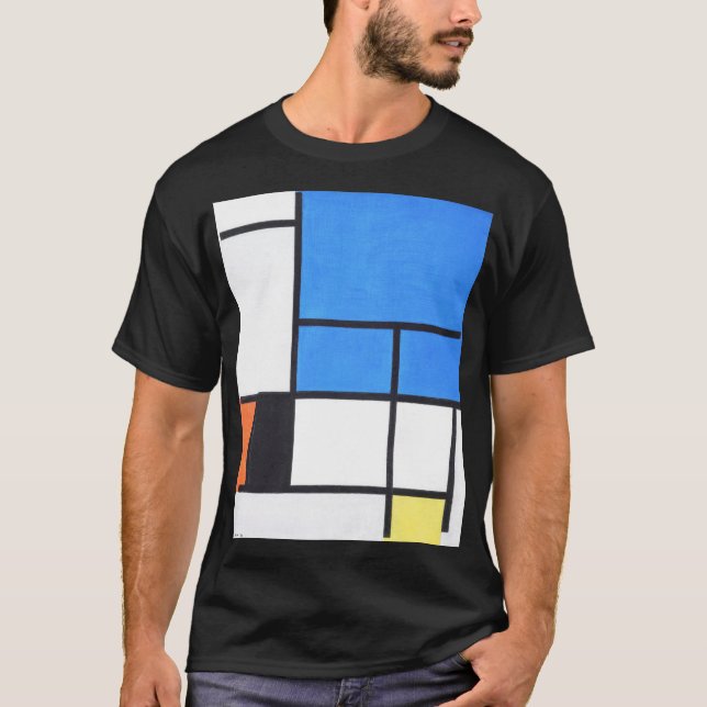 T-shirt Piet Mondrian (Devant)